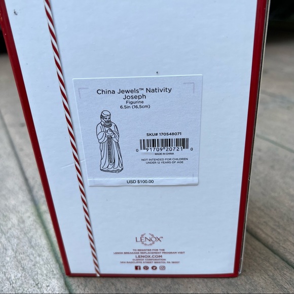 Lenox Jeweled Joseph Nativity Figurine - Picture 3 of 7